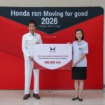 Honda Run 2026 เปลี่ยนทุกก้าวเป็นพลังแห่งการให้ ส่งมอบเงินบริจาคกว่า 890,000 บาท ให้กับโรงพยาบาลเจ้าพระยาอภัยภูเบศร