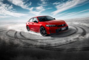 Honda Civic eHev S+ Shift Launch_ Red Concept