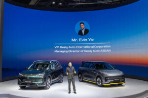 นายเออร์วิน เย่ รองประธาน บริษัท Geely Auto International Corporation (GAIC)